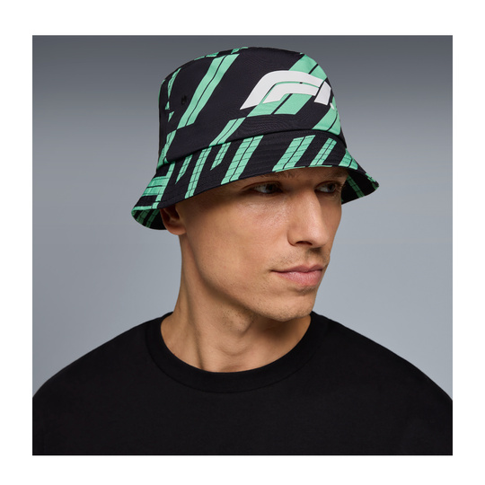 Formula 1 2026 Bucket Hat Track Graphic grün