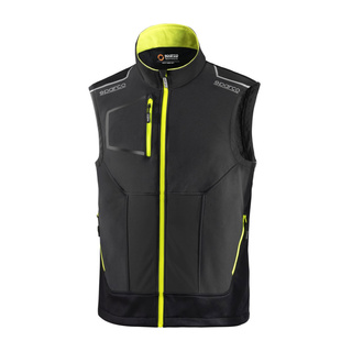 Sparco Weste Tech grau/gelb