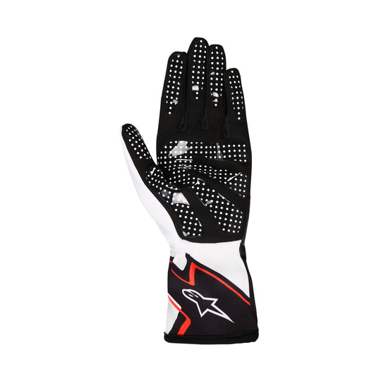 Alpinestars Handschuhe Tech-1 K Race V2 Graphic 1 weiß
