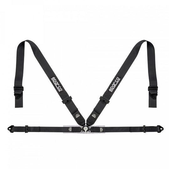 Sparco Renngurt Sport H-4 schwarz (FIA)