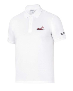Sparco Poloshirt Targa Florio #P2 weiß