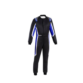 Sparco Rennoverall SPRINT PRO MY25 Schwarz-Blau (FIA)