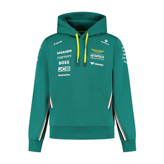 Aston Martin F1 2025 Herren Kapuzensweatjacke Team