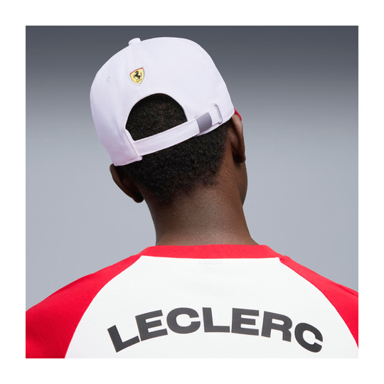 Scuderia Ferrari F1 2026 Charles Leclerc Cap Graphic weiß
