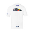 Sparco M-Sport Herren T-shirt Rally Car Weiß