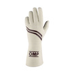 OMP Handschuhe Dijon MY25 cremefarben (FIA)
