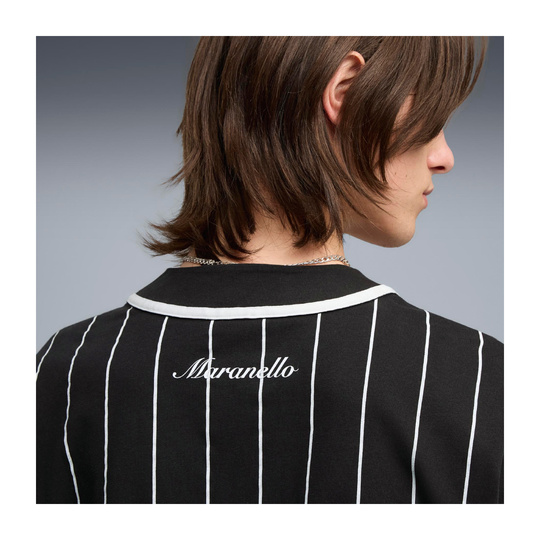 Scuderia Ferrari F1 2026 Herren Baseball-Shirt Retro Schwarz