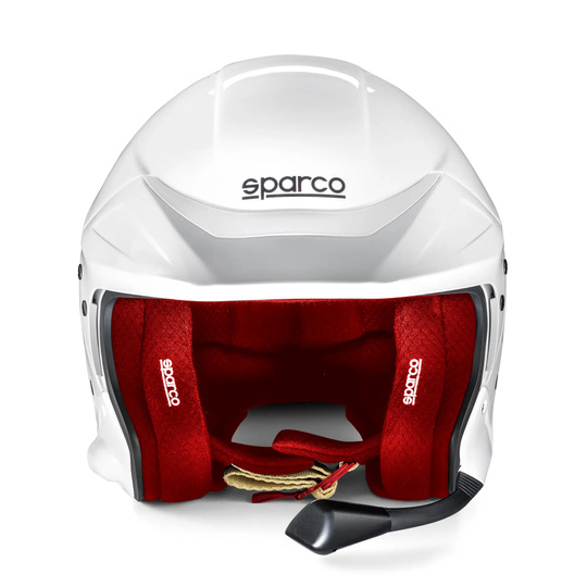 Sparco Helm Flux RJ-i weiß/rot (FIA)