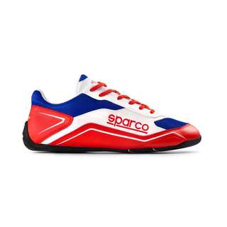 Sparco Schuhe S-POLE Rot/Blau