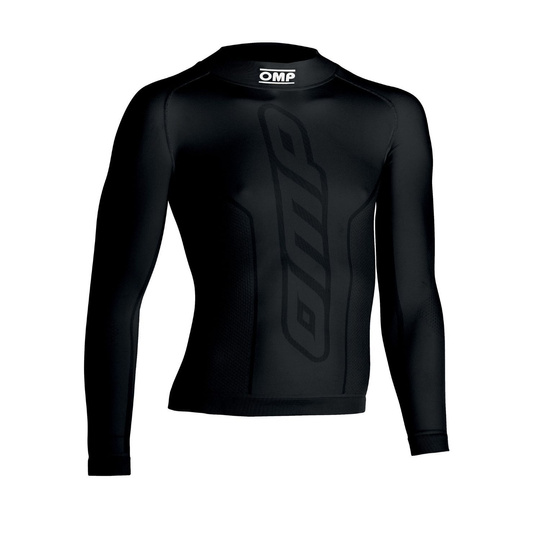 OMP Unterziehshirt mit Rollkragen KS MY24 schwarz