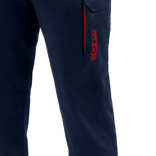 Sparco Hose Vermont marineblau/rot