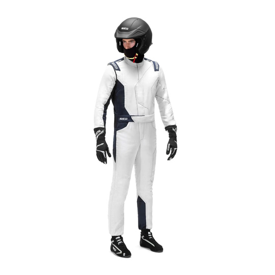 Sparco Rennanzug Sprint Advanced Asymetrical silber (FIA)