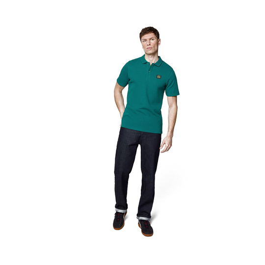 Aston Martin F1 Poloshirt Tech Waffle grün