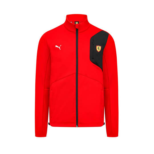 Herren Softshell Jacke 2024 Logo Ferrari F1 Red