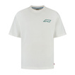 Formula 1 2025 Herren T-Shirt Legacy Graphic Weiß