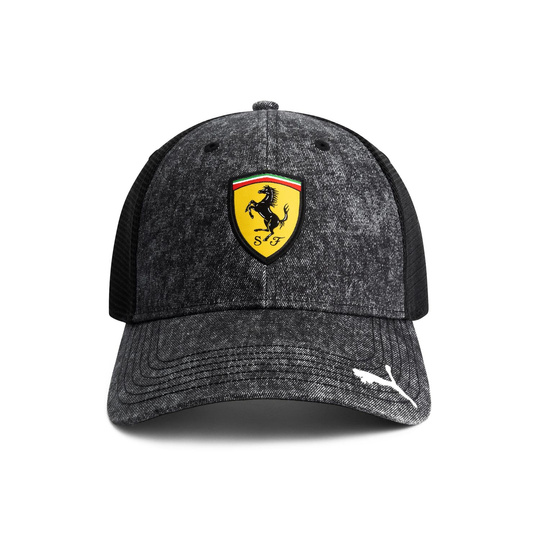 Ferrari F1 2025 Herren Baseballkappe Trucker Black