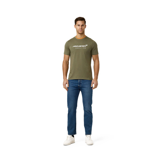 McLaren F1 2025 Herren T-Shirt Essentials Grün
