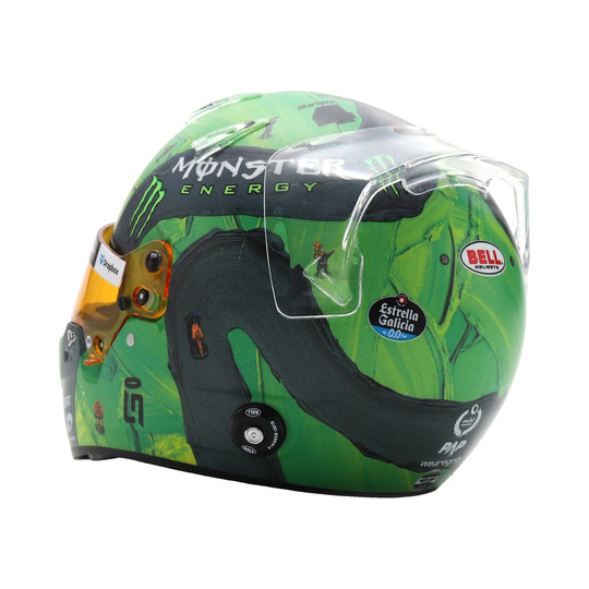 McLaren F1 Lando Norris Miniaturhelm Las Vegas GP 1:5