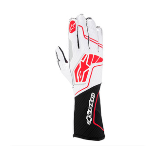 Alpinestars Handschuh TECH-1 KX V4 Weiß-Schwarz (FIA)
