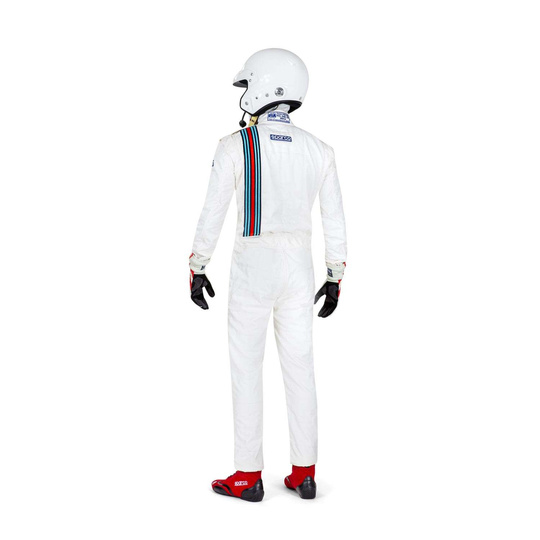 Sparco Rennoverall COMPETITION VINTAGE Weiß (FIA)