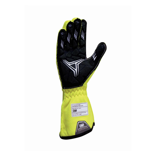 OMP Handschuhe One EVO X gelb (FIA)