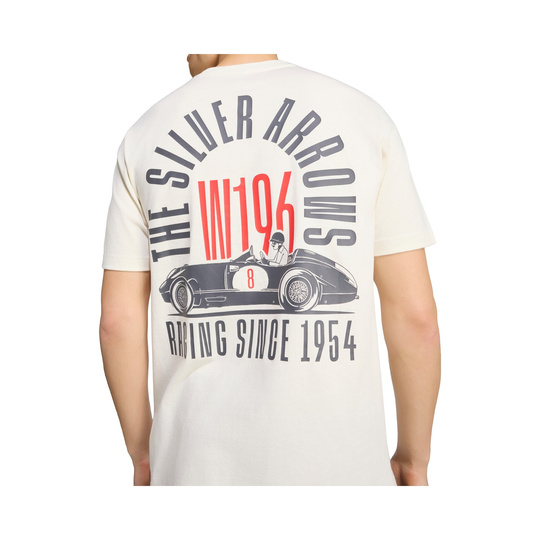Mercedes AMG F1 2026 T-Shirt Silver Arrows 1955 Graphic
