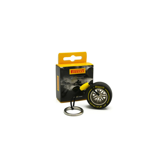 Pirelli Schlüsselanhänger Tyre Gelb