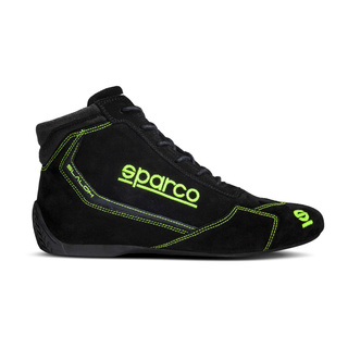 Sparco Fahrerschuh SLALOM MY22 Schwarz/Grün(FIA)
