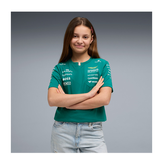 Aston Martin F1 2026 Kinder T-Shirt Team