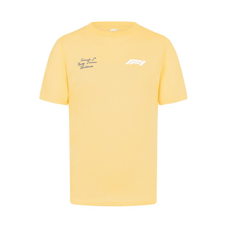 Formel 1 2024 Herren T-Shirt RDW Pale Banana