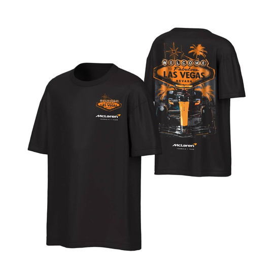 McLaren F1 2025 Herren T-Shirt Vegas Raceway