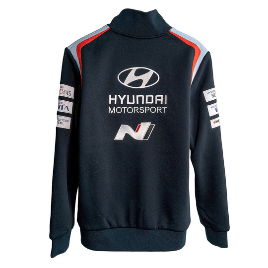 Hyundai Motorsport 2025 Herren Sweatjacke Sponsor Team
