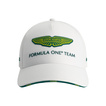 Aston Martin F1 2025 Herren Baseballkappe Team Weiß
