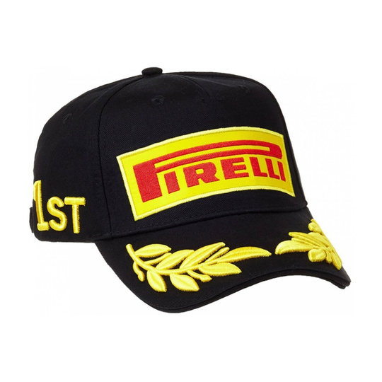 Pirelli Baseballkappe PODIUM Schwarz