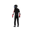 Sparco Kinder-Kartanzug Kerb schwarz/rot (FIA)