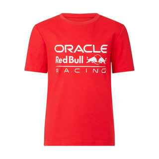 Red Bull Racing F1 Kinder T-Shirt Large Logo Red