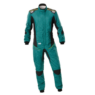 OMP Rennoverall TECNICA SUPERLIGHT Grün (FIA)
