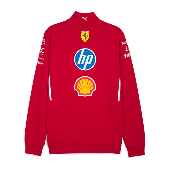 Scuderia Ferrari F1 2025 Herren 1/4 Zip Sweatshirt