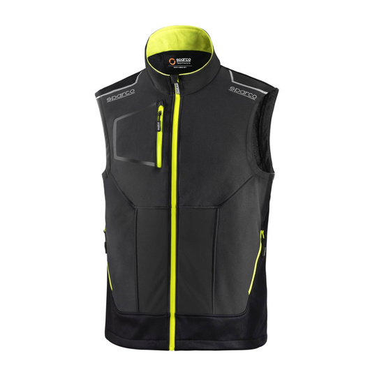 Sparco Weste Tech grau/gelb