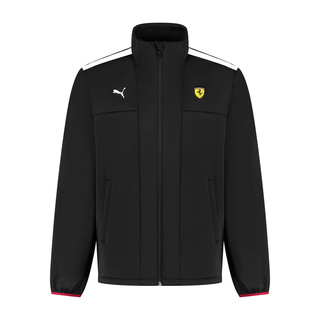 Scuderia Ferrari F1 2025 Herren Softshell Jacke Logo Schwarz