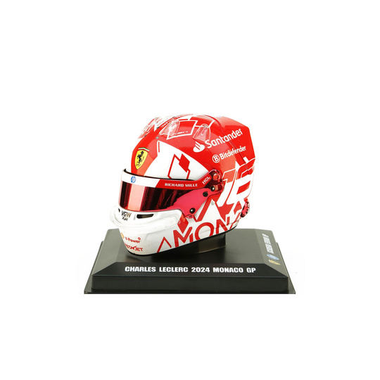 Scuderia Ferrari Miniaturhelm 1:5 Charles Leclec Monaco GP