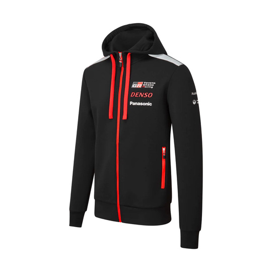 Toyota Gazoo Racing Herren Sweatjacke Team Schwarz