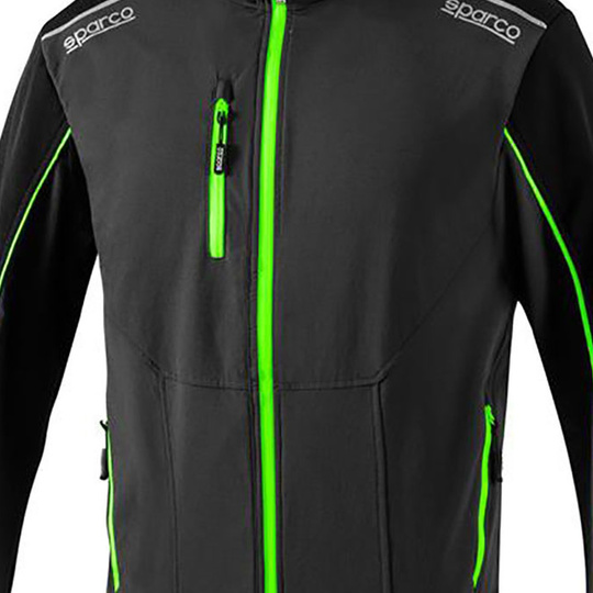Sparco Jacke für Mechaniker Tech grün