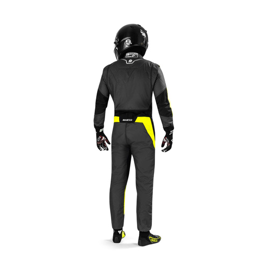 Sparco Rennanzug Superleggera grau/gelb (FIA)