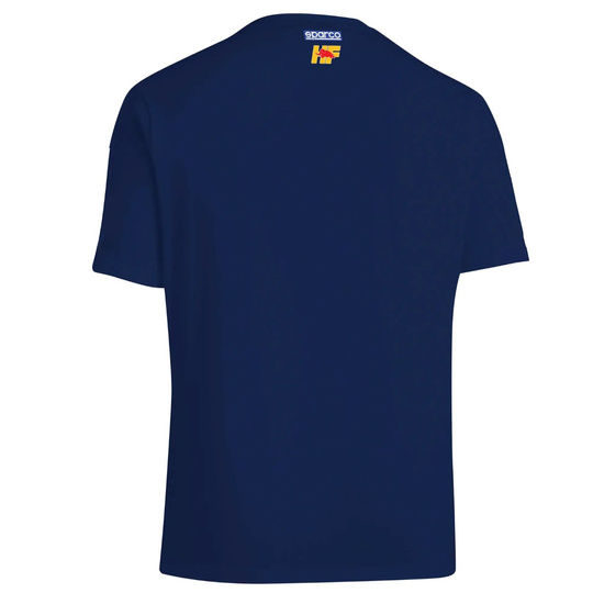 Sparco T-Shirt Lancia Yellow HF marineblau