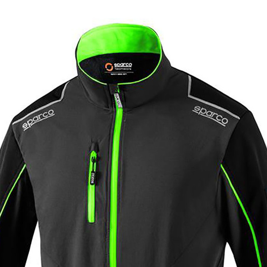 Sparco Jacke für Mechaniker Tech grün