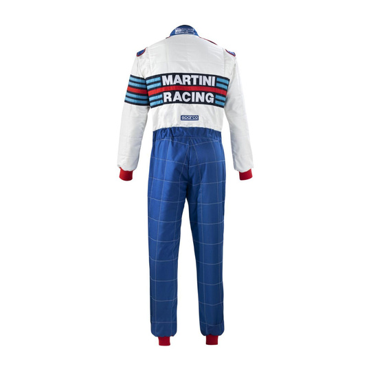 Sparco Rennoverall COMPETITION MARTINI RACING Blau (FIA)