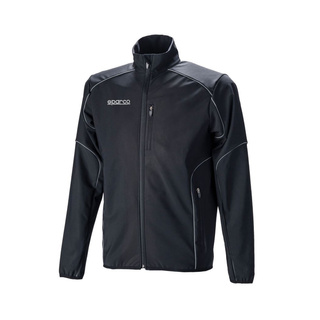 Sparco Herren Softshell Jacke - Schwarz