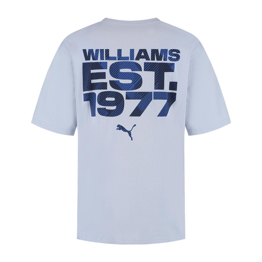 Williams Racing 2025 Herren T-Shirt Oversized Blau