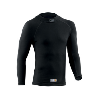 OMP Unterziehshirt mit Rollkragen Tecnica MY22 schwarz (FIA)